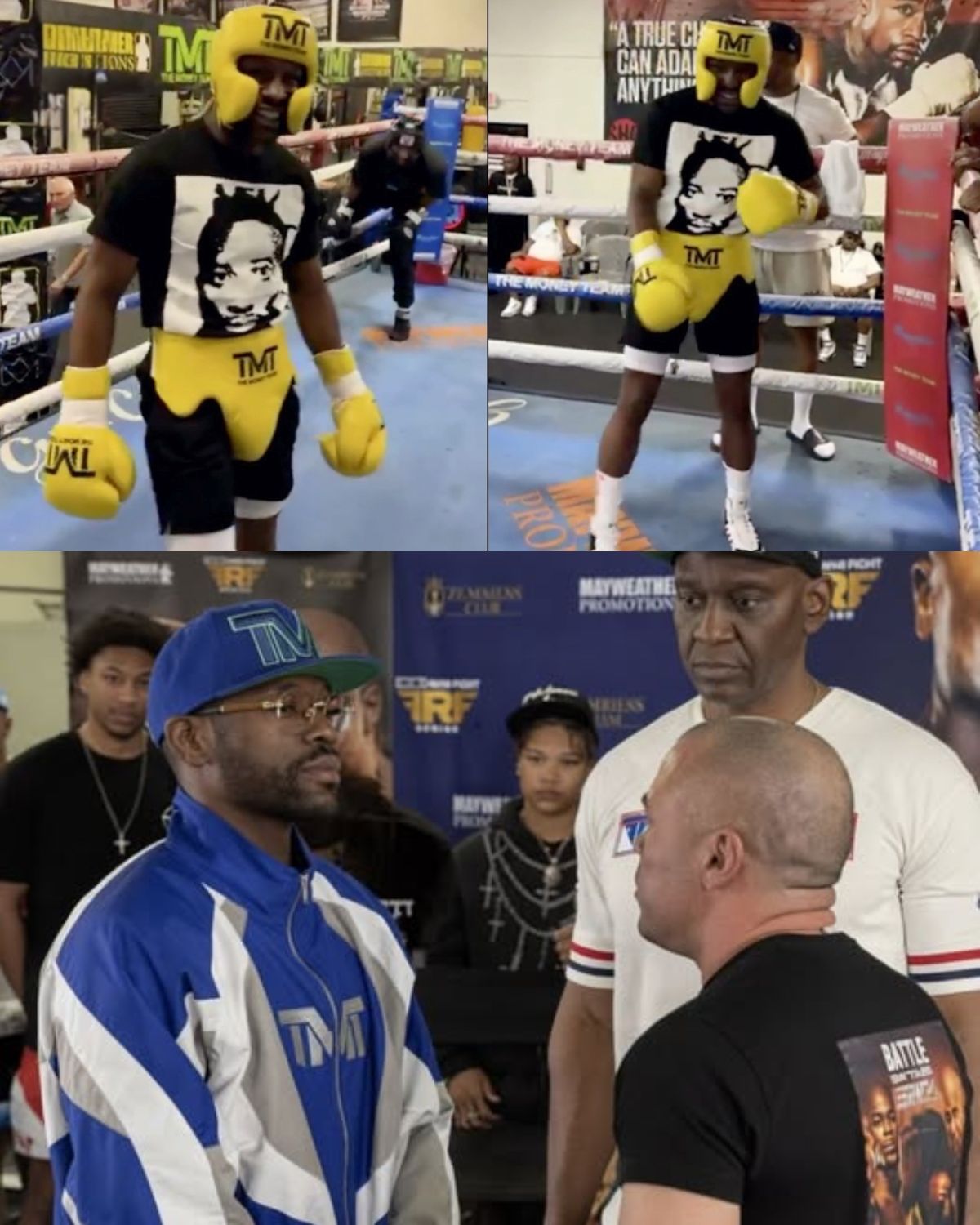 Floyd Mayweather Back In FULL Fight Mode At 49 Ahead Of Mike Zambidis Showdown