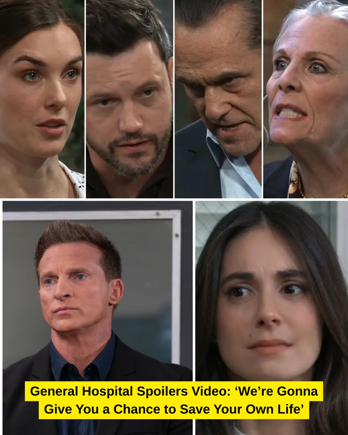 GENERAL HOSPITAL REVIEW: “WE’RE GONNA GIVE YOU A CHANCE TO SAVE YOUR OWN LIFE” — WHEN BETRAYAL BECOMES THE ONLY TICKET TO SURVIVAL