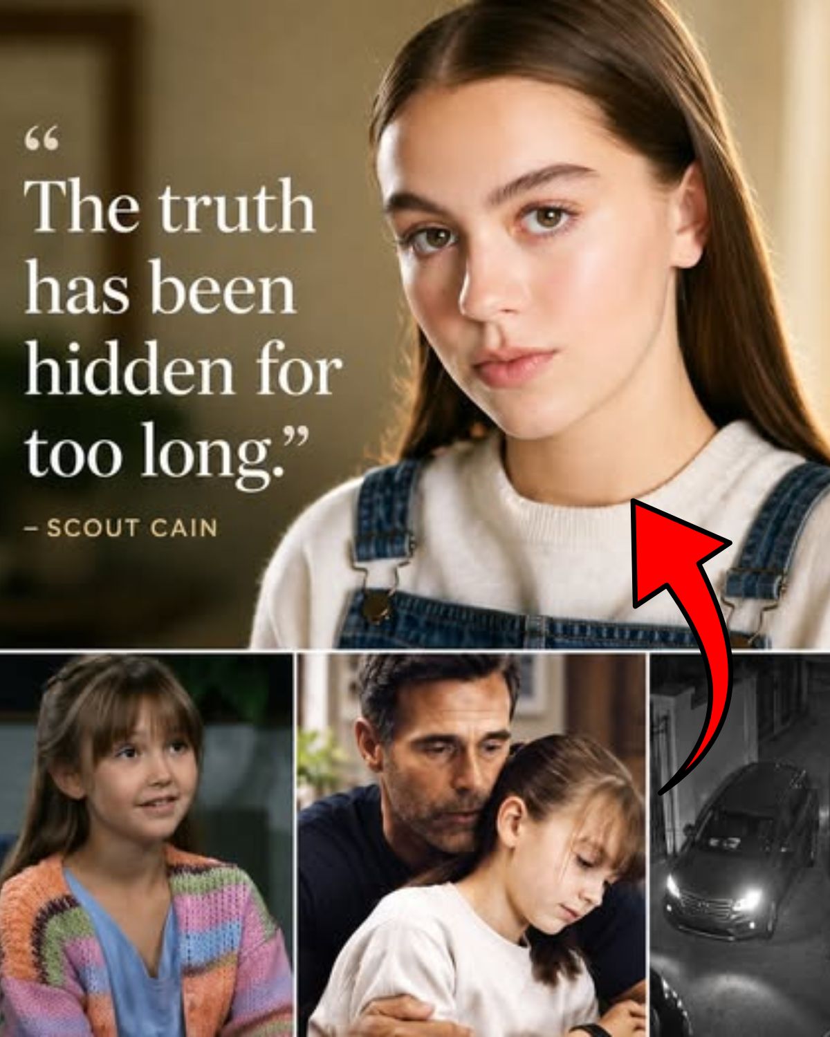GENERAL HOSPITAL: SCOUT CAIN RETURNS — IS THE LITTLE GIRL ABOUT TO BECOME THE TICKING TIME BOMB THAT SHAKES PORT CHARLES?