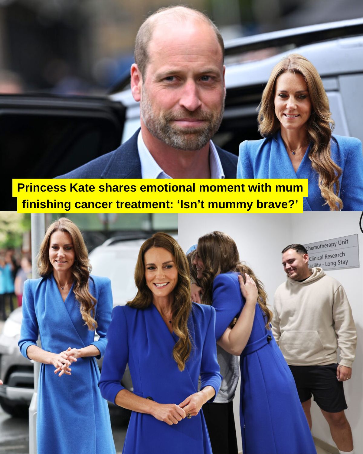 Princess Kate shares emotional moment with mum finishing cancer treatment: ‘Isn’t mummy brave?’