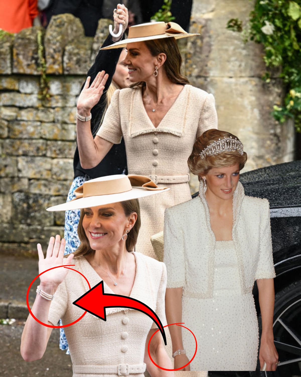 Why Kate Middleton got away with cream-colored dress at Peter Phillips' wedding