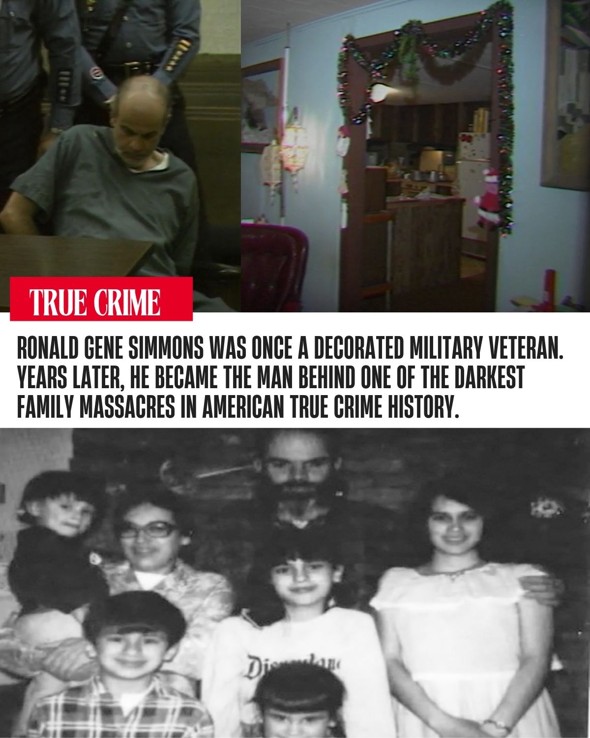 Ronald Gene Simmons: The Decorated Veteran Behind One of America’s Most Horrifying Family Massacres