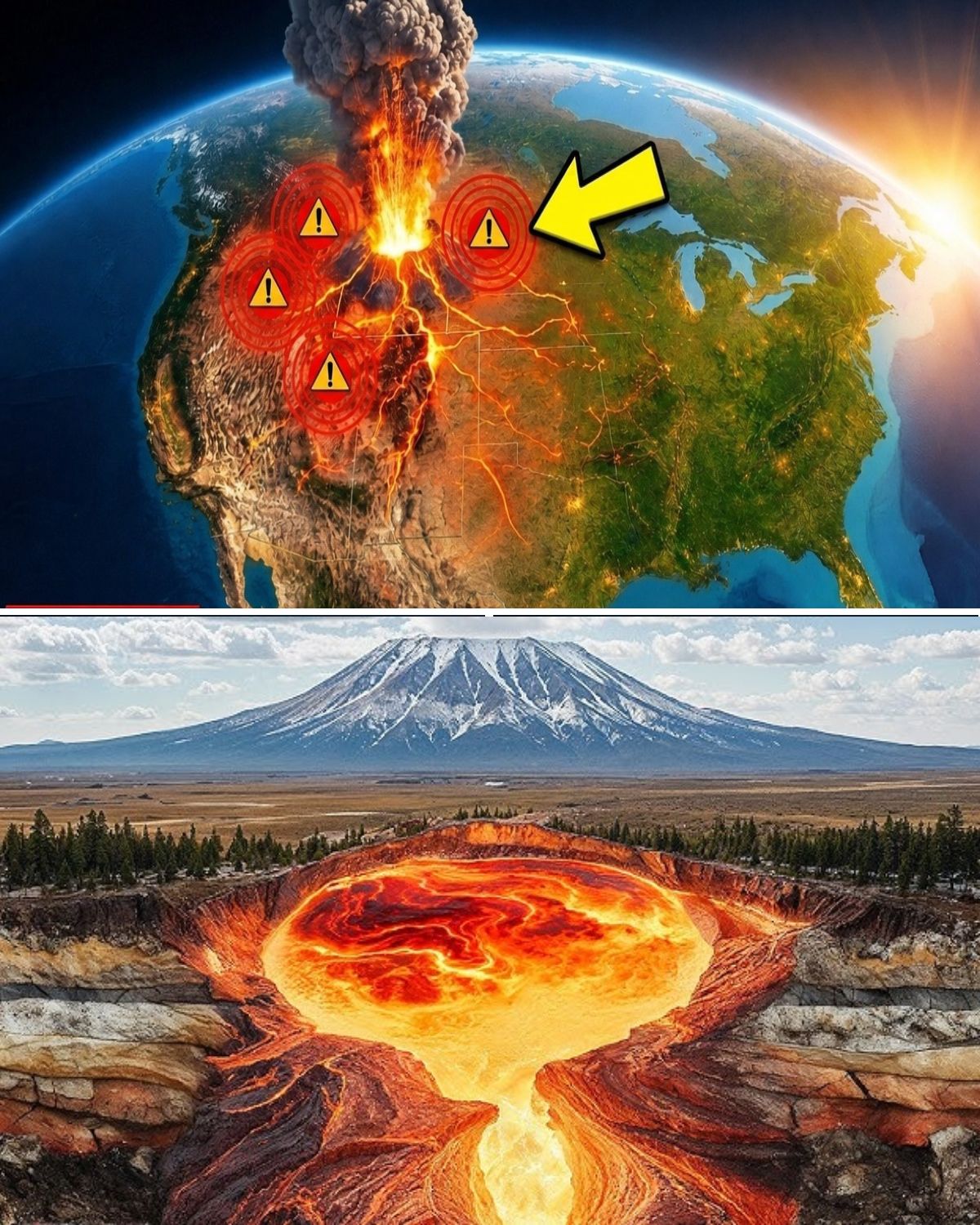 Yellowstone looks peaceful from the surface — geysers, wildlife, blue pools, and landscapes that draw millions of visitors every year. But beneath that beauty is one of the most powerful volcanic systems on Earth, and recent changes have scientists watching closely.