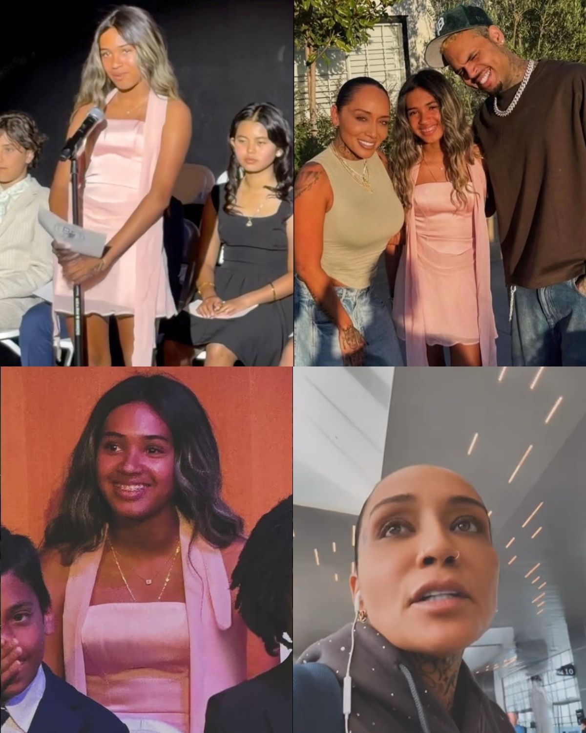 Cheers to Royalty! Chris Brown &amp; Nia Guzman's Daughter Shines at Sixth Grade Graduation