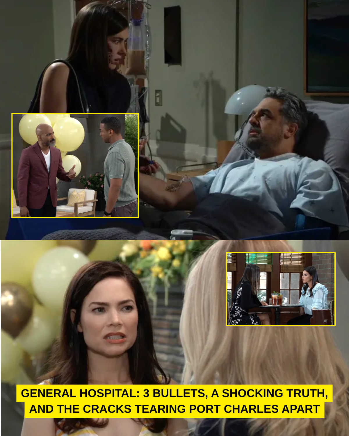 GENERAL HOSPITAL: 3 BULLETS, A SHOCKING TRUTH, AND THE CRACKS TEARING PORT CHARLES APART