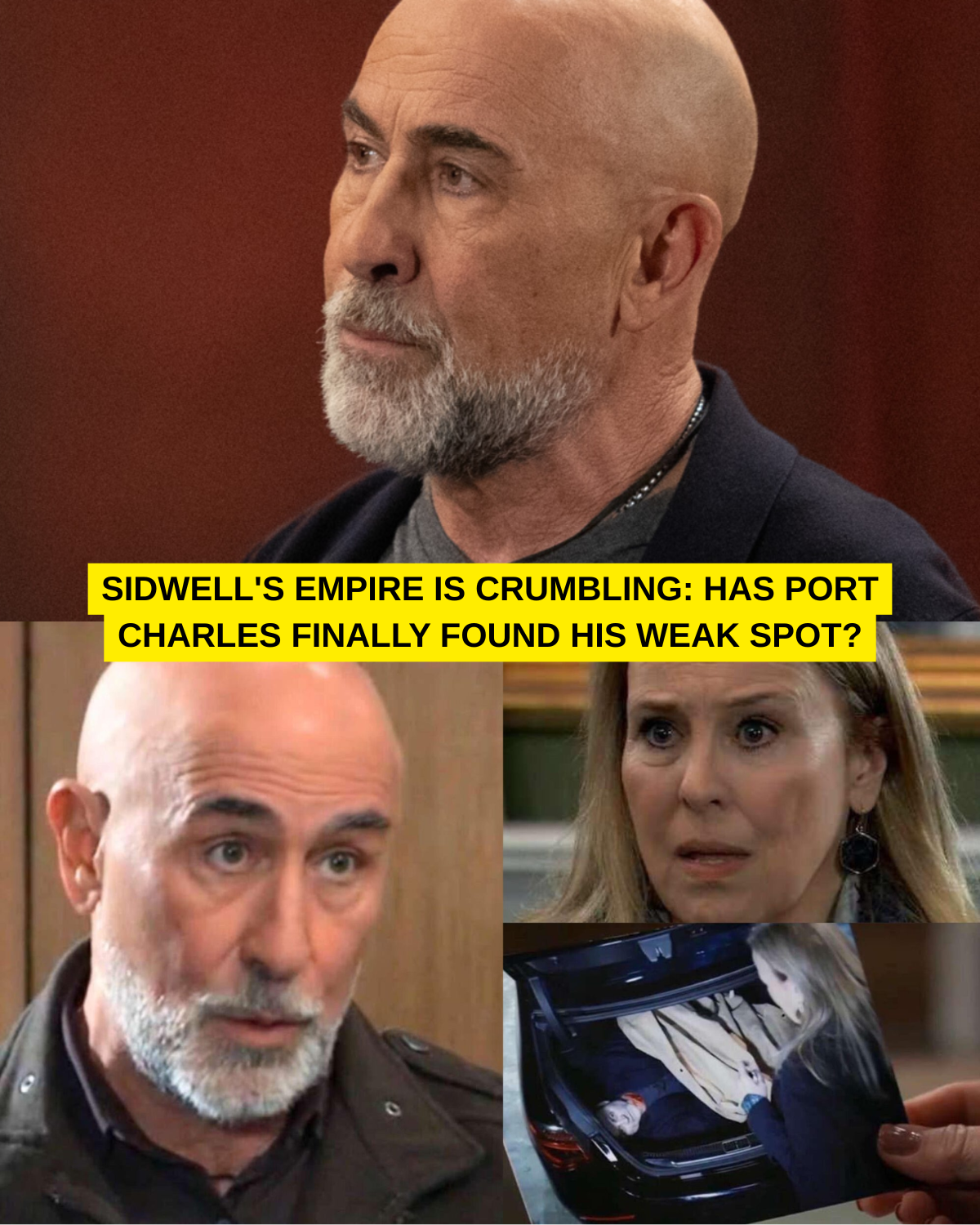 GENERAL HOSPITAL: SIDWELL LOSES THE ONE THING KEEPING HIM IN POWER — AND HIS CRIMINAL EMPIRE MAY BE STARTING TO COLLAPSE