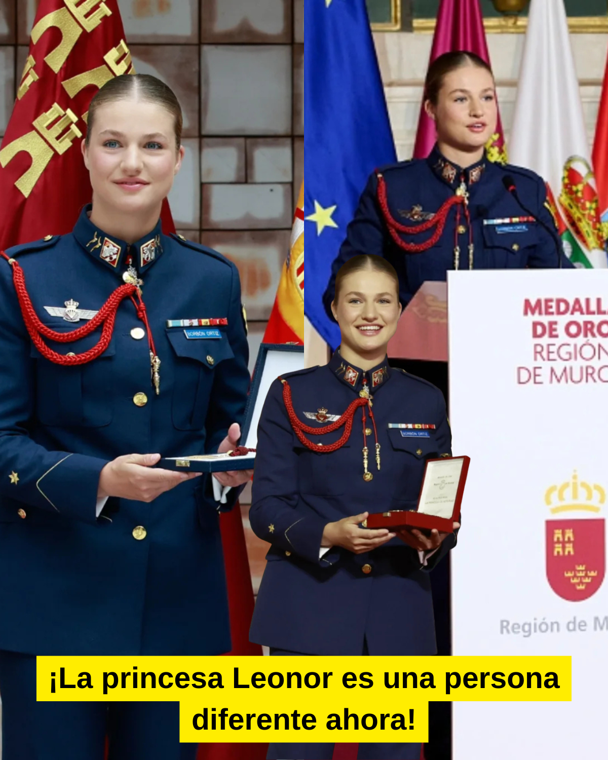 ¡La princesa Leonor es una persona diferente ahora!