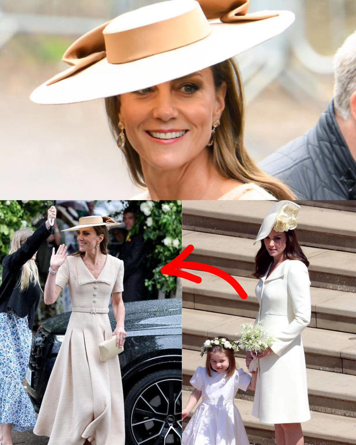 KATE MIDDLETON’S “CREAM CONTROVERSY” AT ROYAL WEDDING SPARKS DEJA VU — AND A DEEPER ROYAL FASHION DEBATE