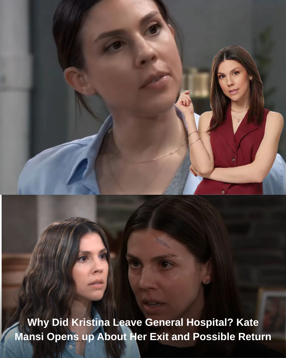 Why Did Kristina Leave General Hospital? Kate Mansi Opens up About Her Exit and Possible Return