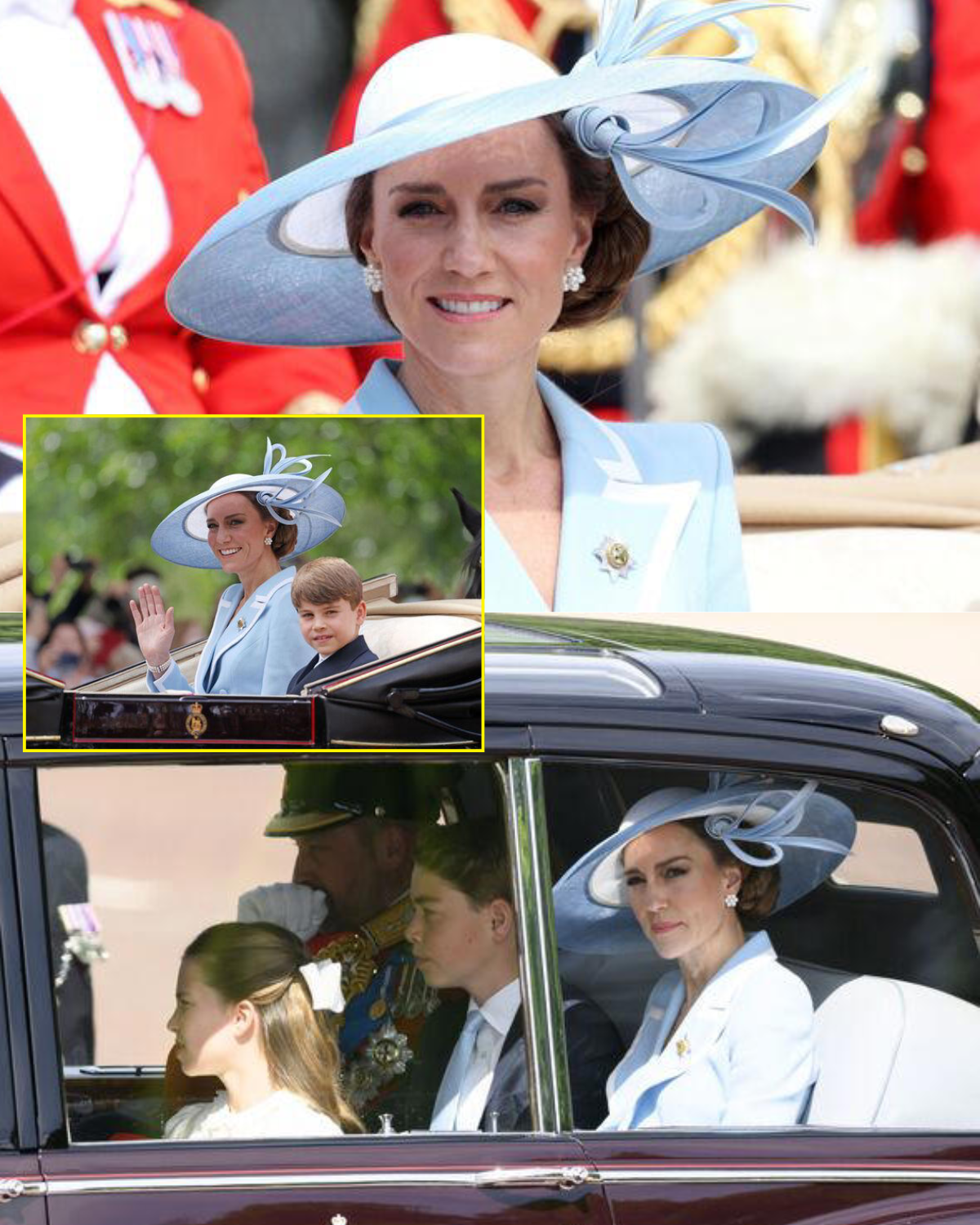 “KATE’S SMILE FROZE IN AN INSTANT”: THE HEARTBREAKING MOMENT BOOS TARGETED HER CHILDREN DURING THE KING’S BIGGEST DAY