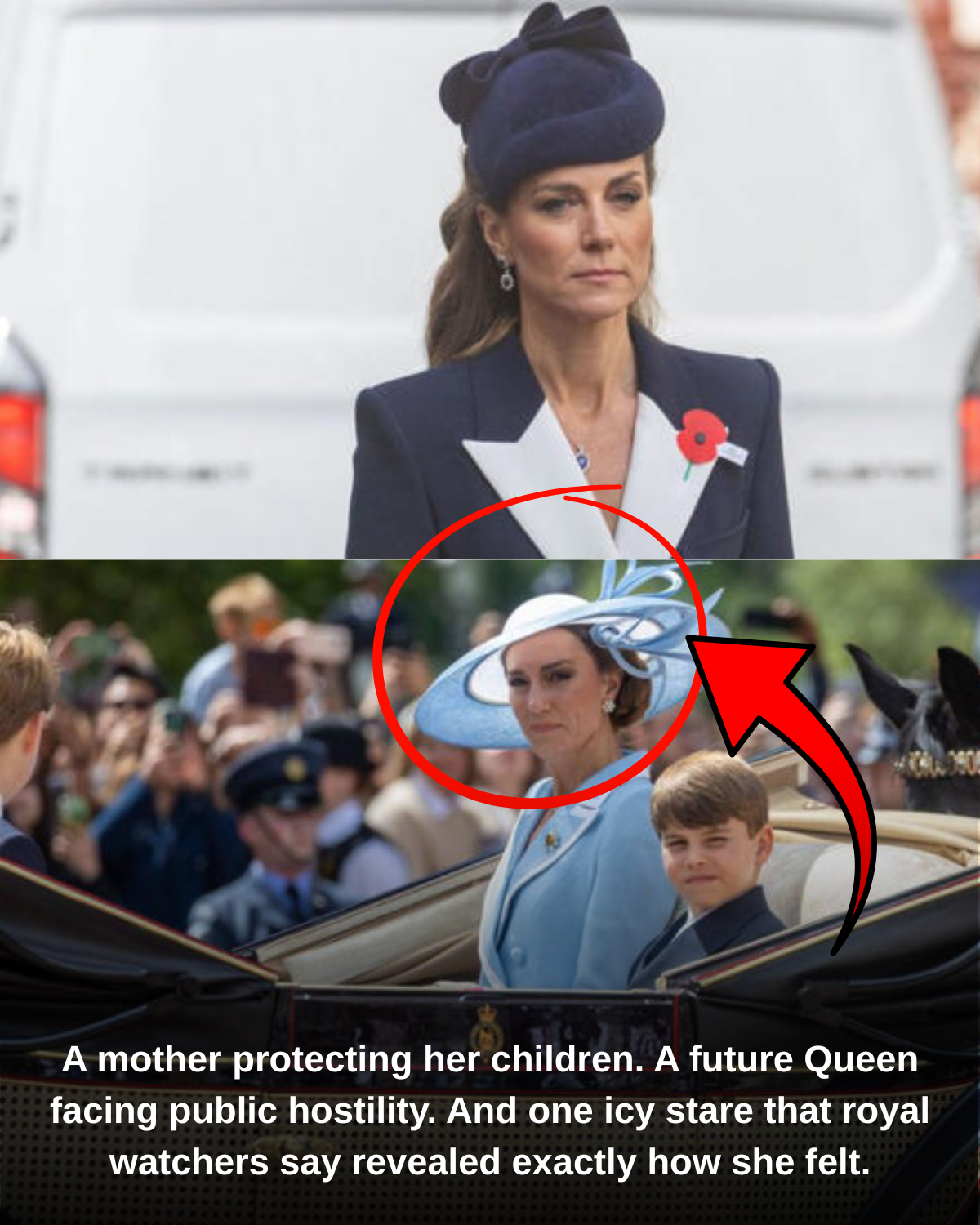 Kate Middleton’s angry glare goes viral after she and kids faced boos at Trooping the Colour: ‘They don’t deserve this’