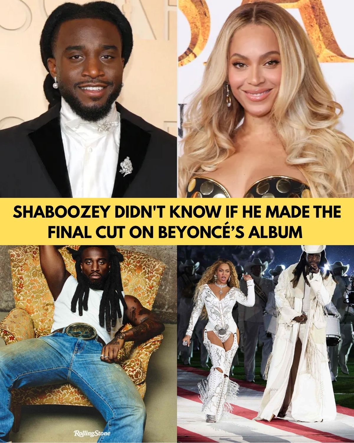 Shaboozey Had No Idea He Made Beyoncé's Album Until the Tracklist Dropped