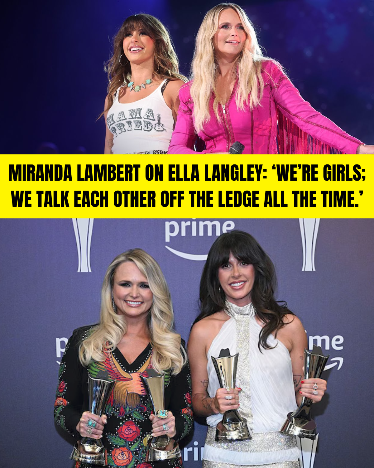 “A BILLBOARD SHOCKWAVE ROCKS COUNTRY MUSIC” – Miranda Lambert pulls Taylor Swift into the storm surrounding Ella Langley