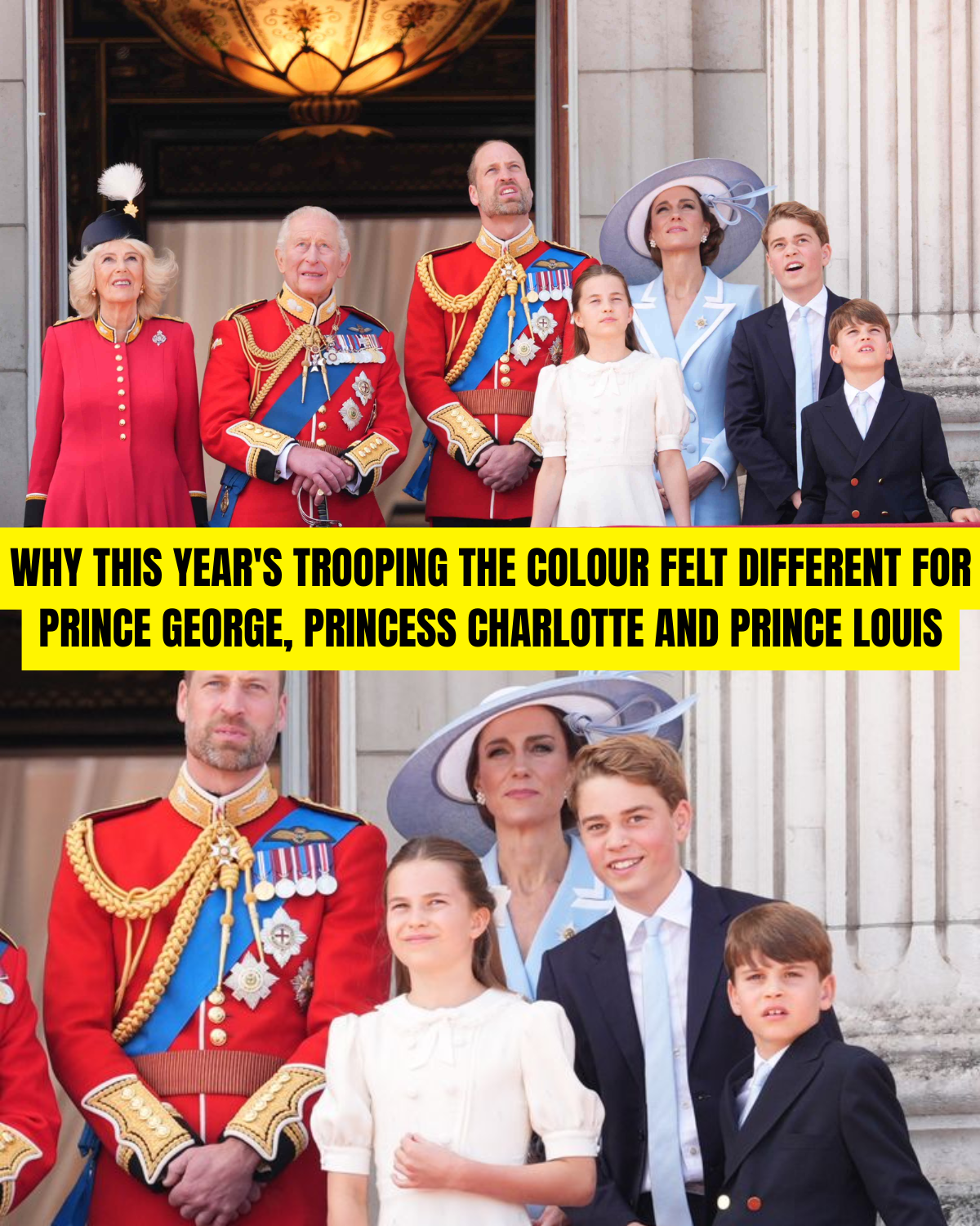 Why This Year's Trooping the Colour Felt Different for Prince George, Princess Charlotte and Prince Louis
