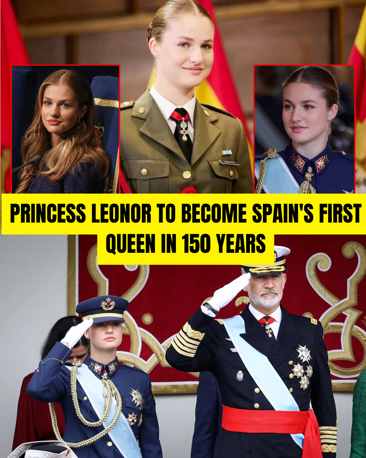 Princess Leonor to become Spain's first Queen in 150 years