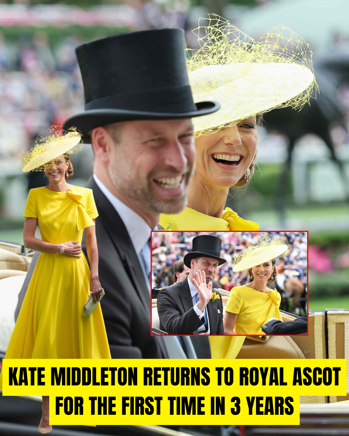Kate Middleton Returns to Royal Ascot for the First Time in 3 Years