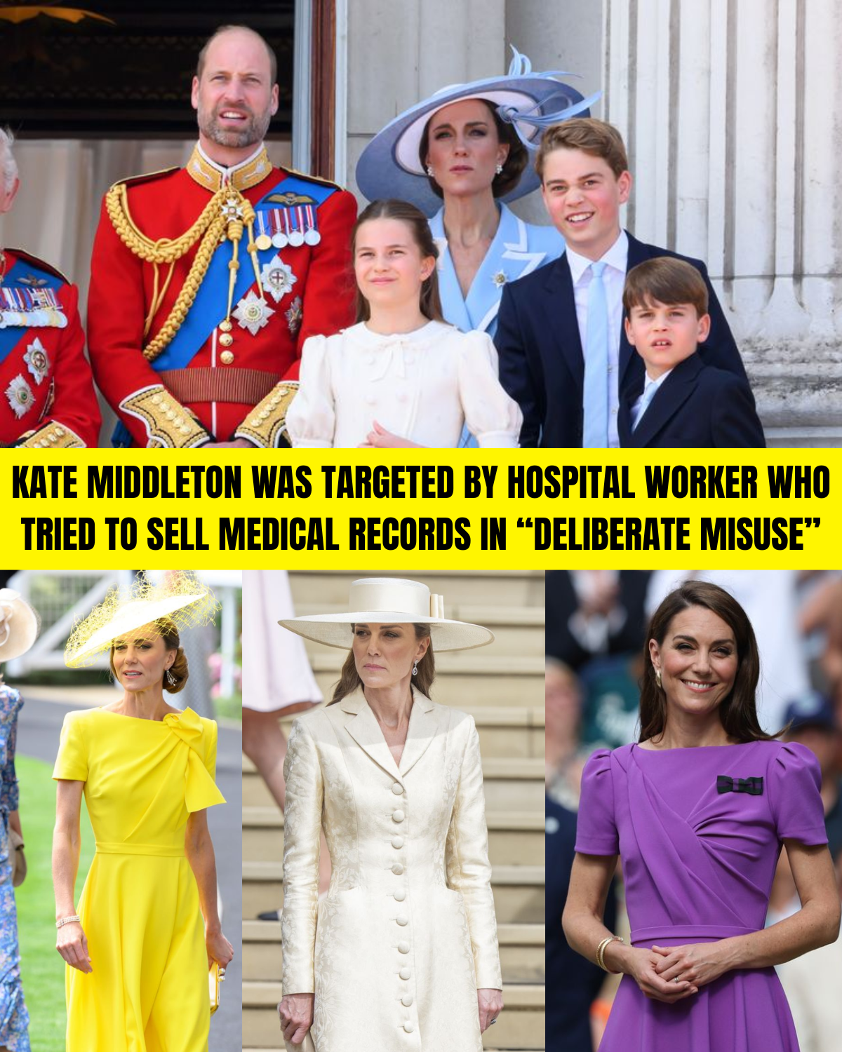 Kate Middleton Was Targeted by Hospital Worker Who Tried to Sell Medical Records in “Deliberate Misuse”