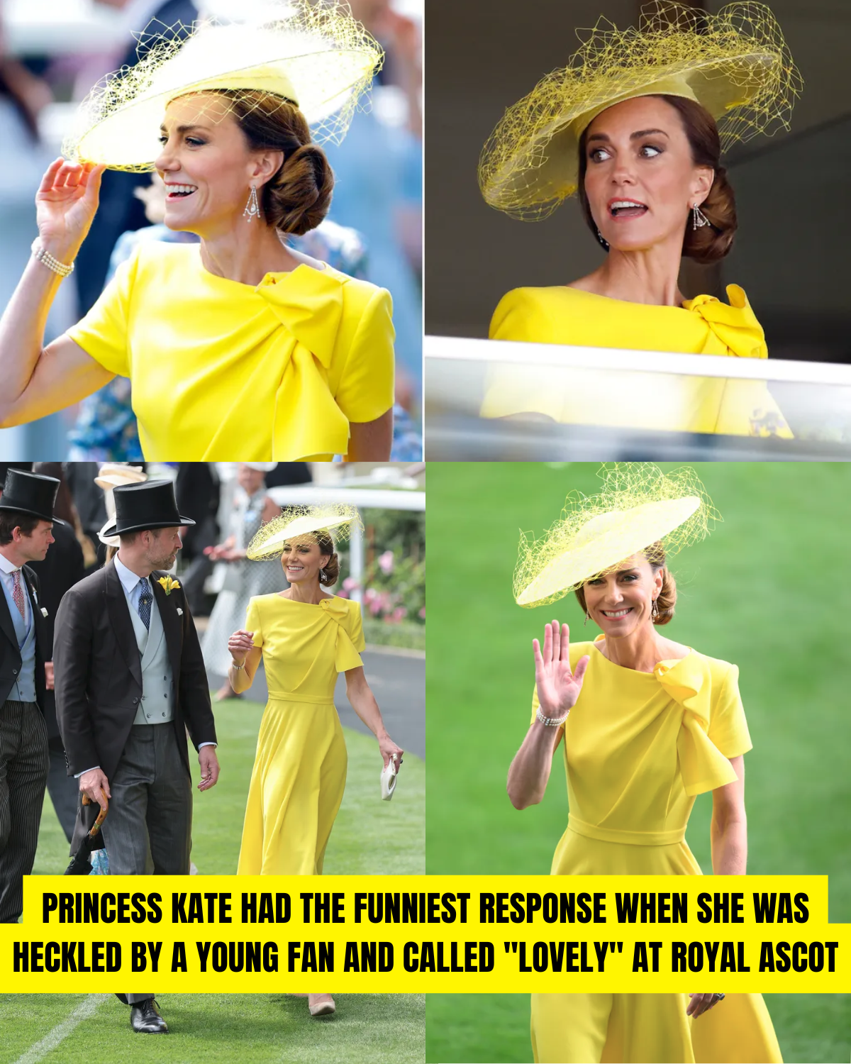 A Beam of Warmth in the Heart of the Monarchy: The Moving Moments and Heart-Melting Smile of Princess Kate at Royal Ascot