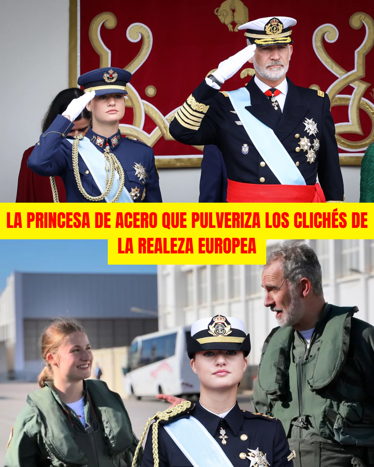 La Princesa de Acero que pulveriza los clichés de la realeza europea