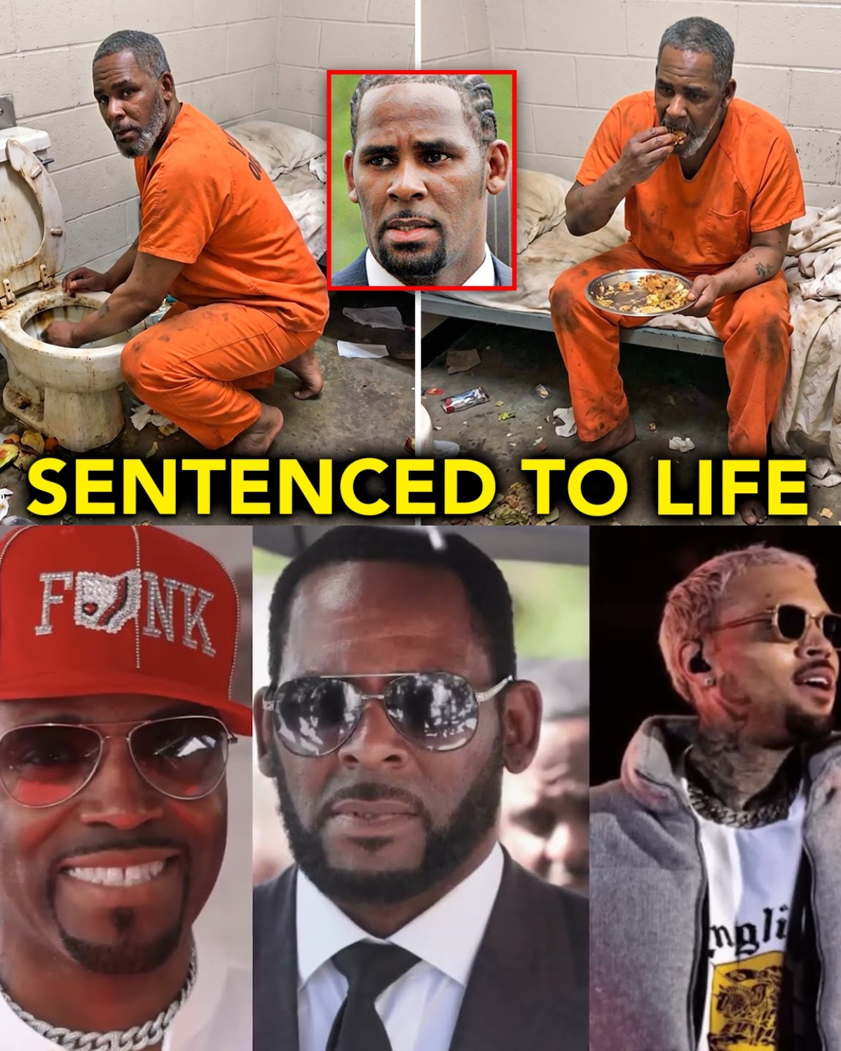 NEARING 60 BEHIND BARS: Inside R. Kelly's Alleged "Assassination Plot" and Spider-Infested Cell—Horrific Reality or a Desperate Legal Stunt?
