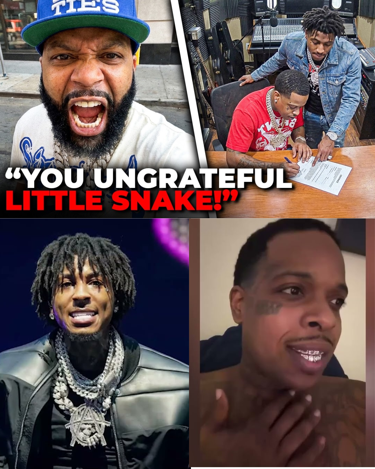 Finesse2tymes Signs With NBA YoungBoy — J Prince LOSES IT