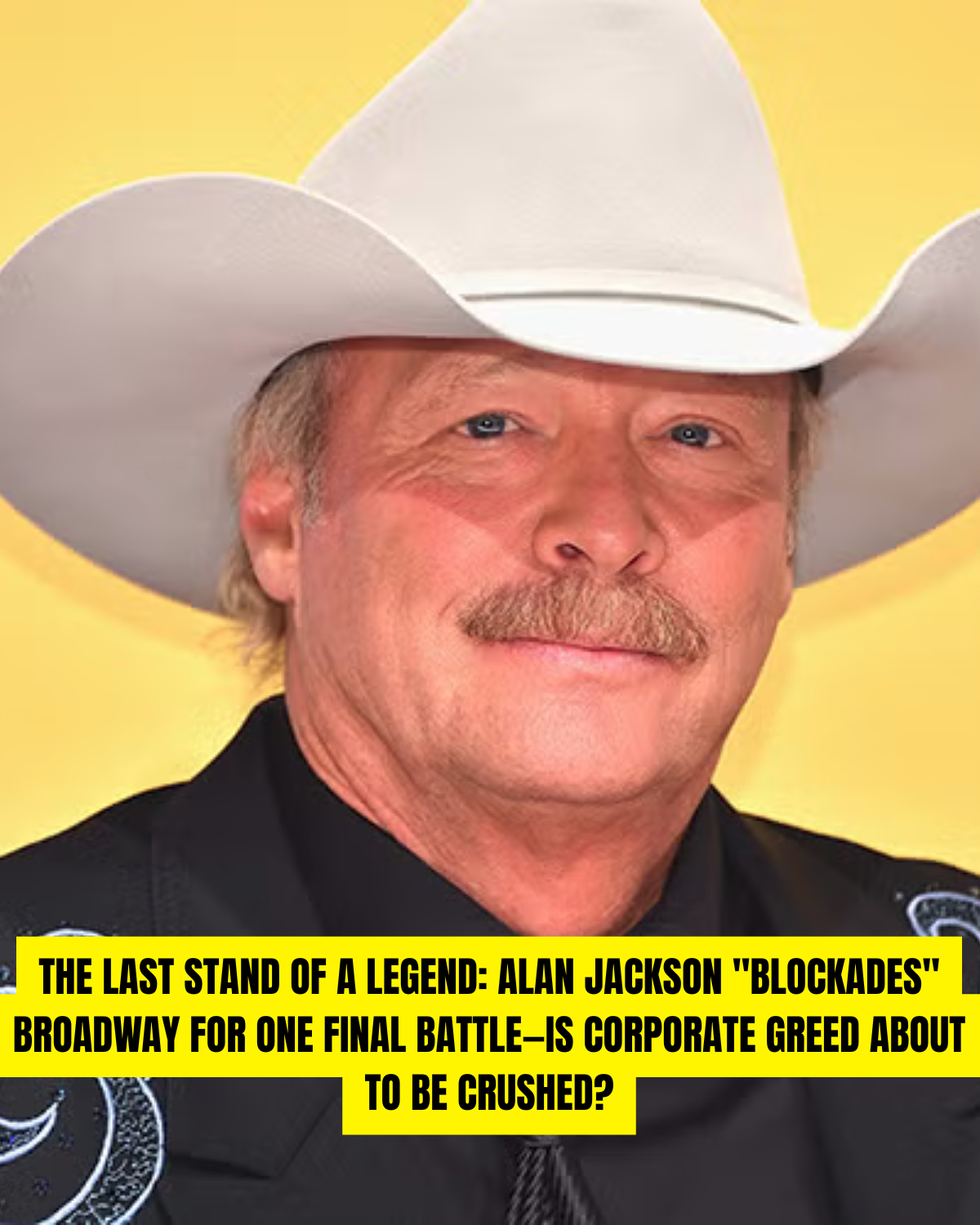 Alan Jackson’s sold-out farewell show to be livestreamed on Broadway