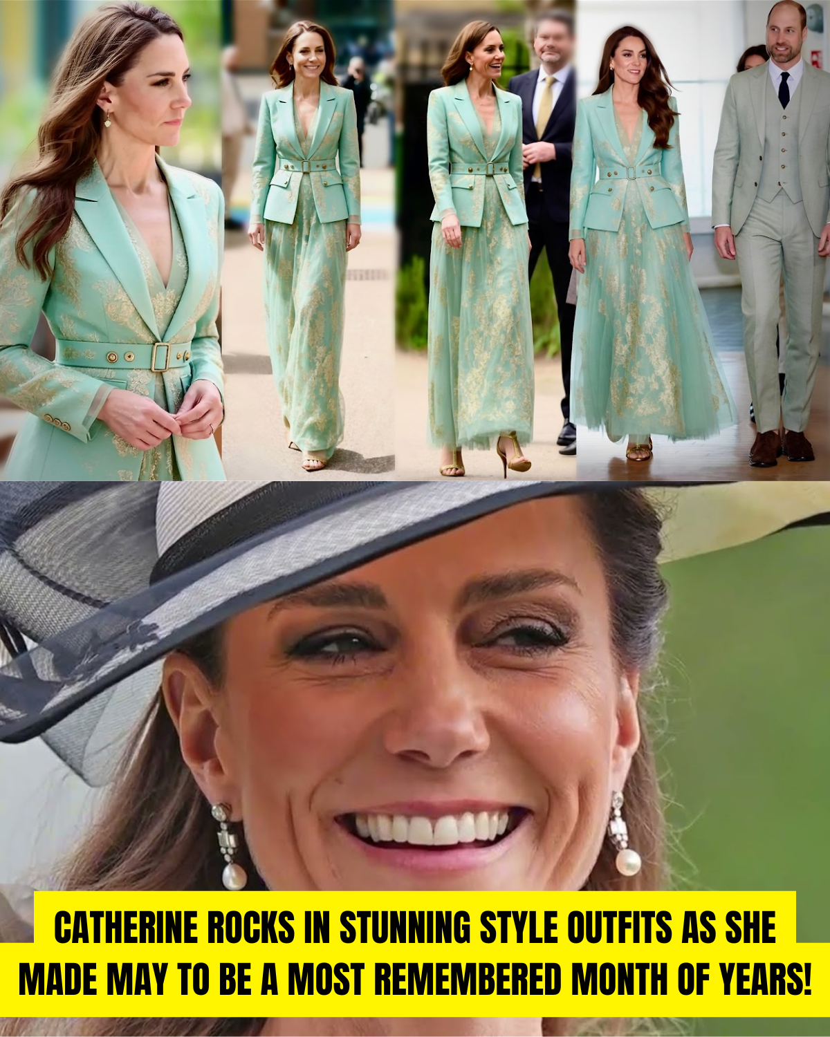 Catherine Rocks In Stunning Style Outfits As She Made May to Be A Most Remembered Month of Years!