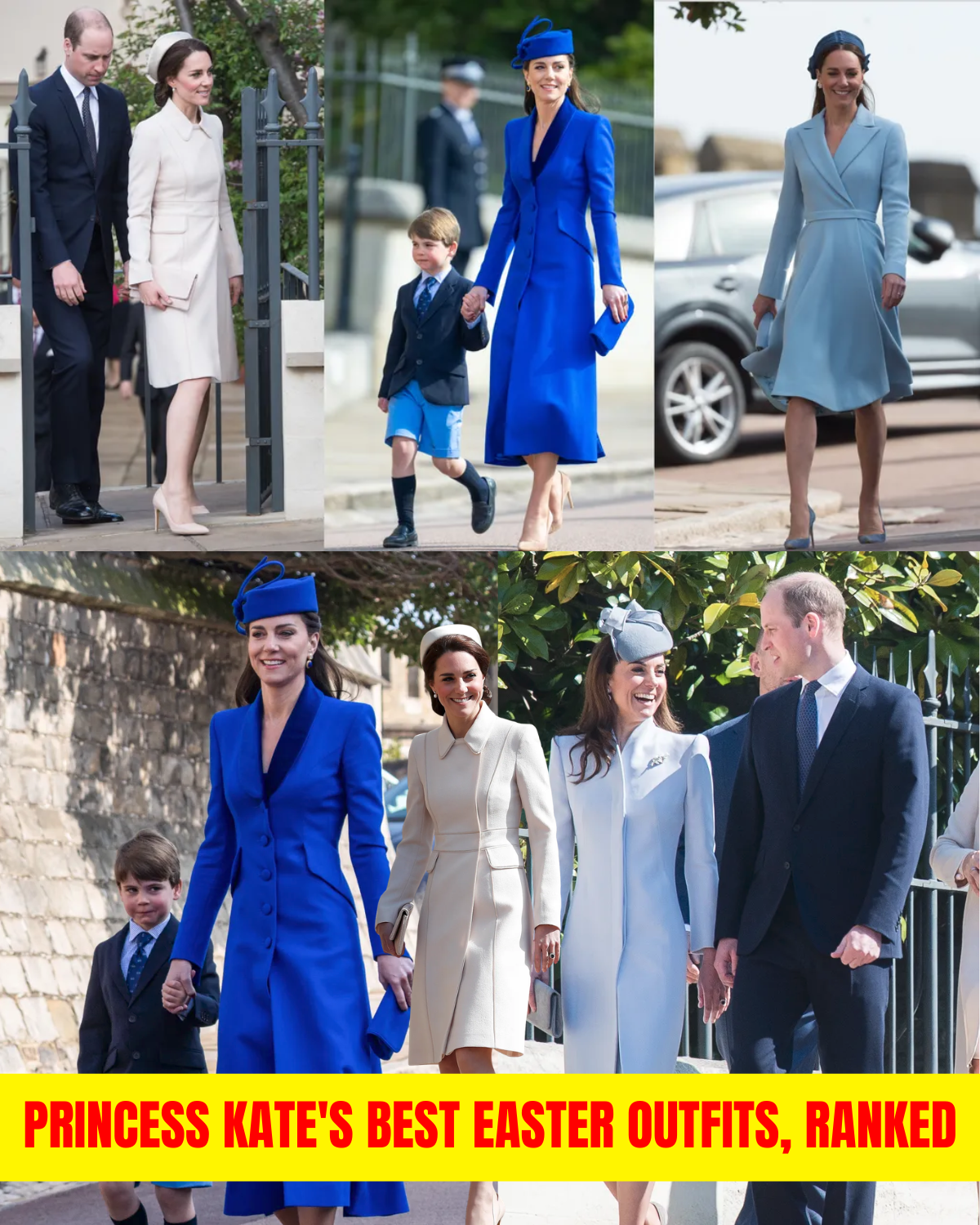 Princess Kate's Best Easter Outfits, Ranked