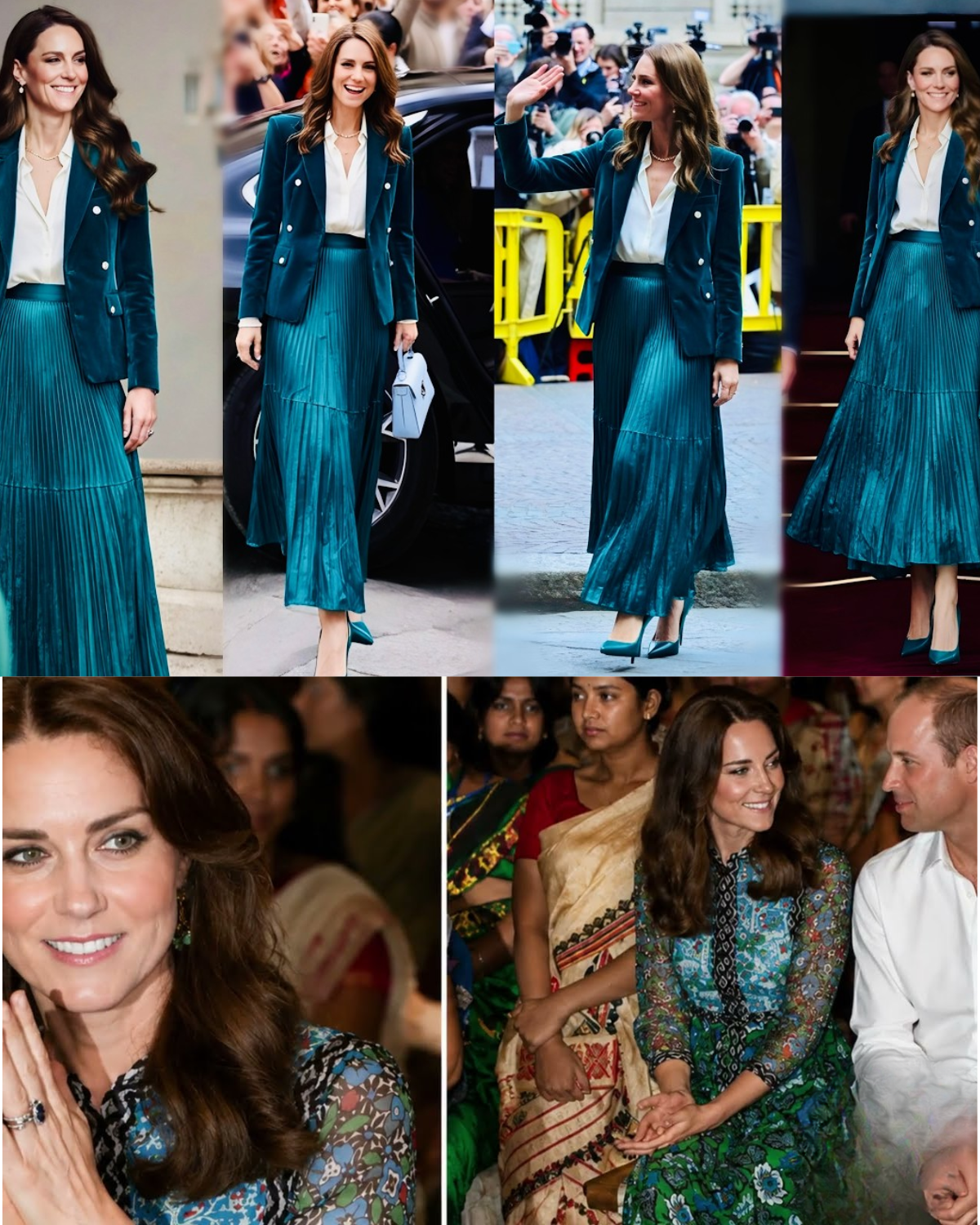 Fans Go Crazy As Catherine Looks So Fantastic In Boho Outfits Style But So Stunning &amp; Regal!