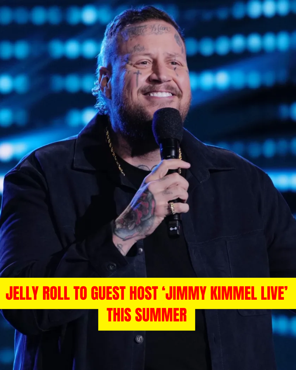 Jelly Roll To Guest Host ‘Jimmy Kimmel Live’ This Summer