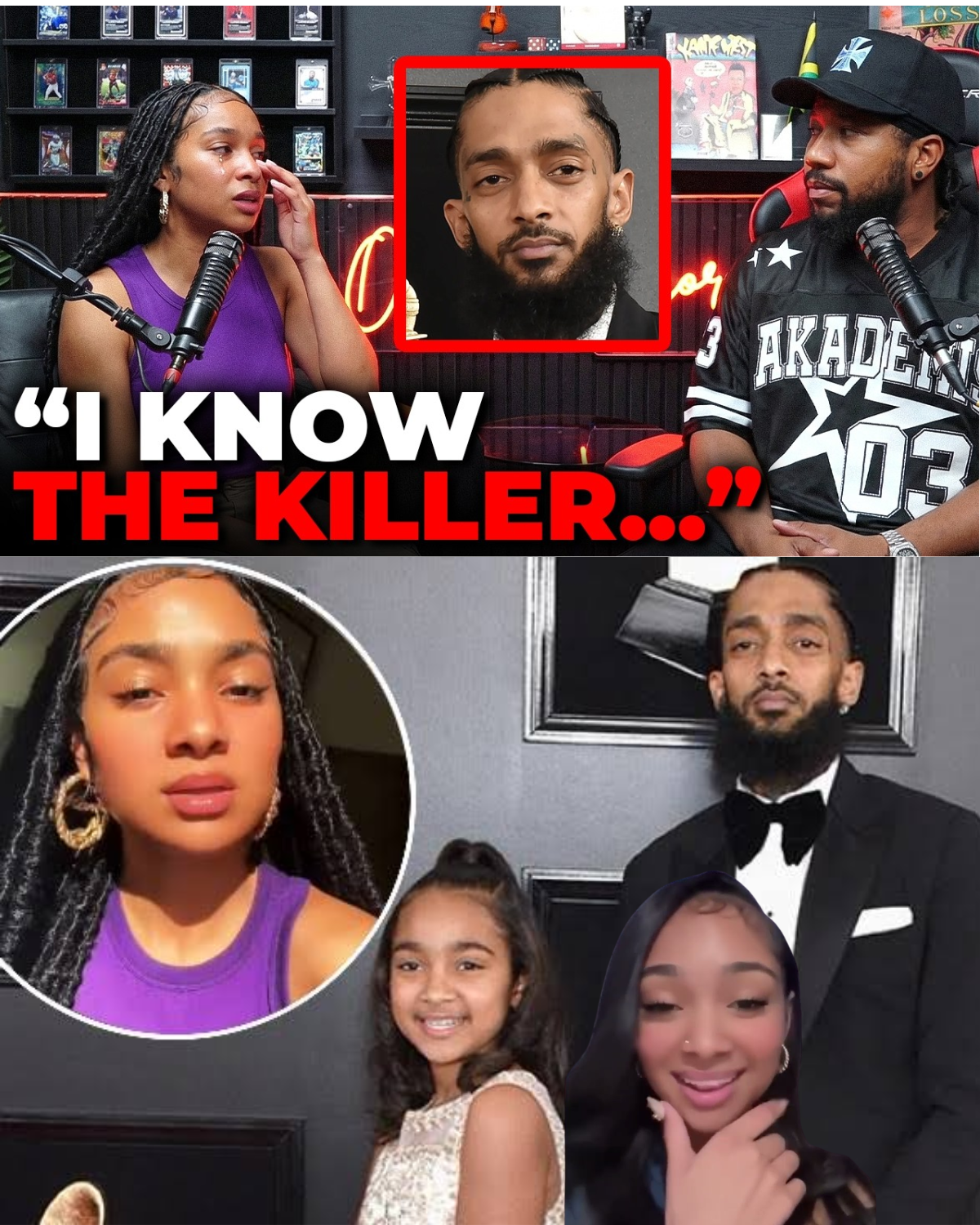 NIPSEY HUSSLE’S DAUGHTER GRADUATES AS FAMILY TENSIONS, LEGACY AND EMOTIONS COLLIDE IN VIRAL MOMENT