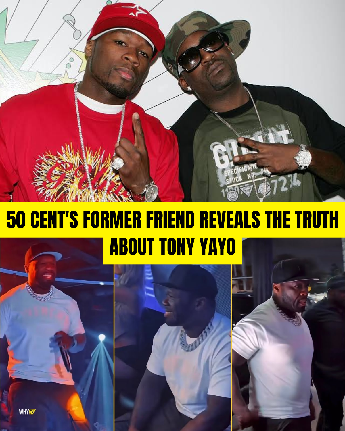 G-UNIT ERA REOPENED: TONY YAYO, 50 CENT &amp; THE “STREET LEGEND” STORIES IGNITING HIP-HOP DEBATE AGAIN