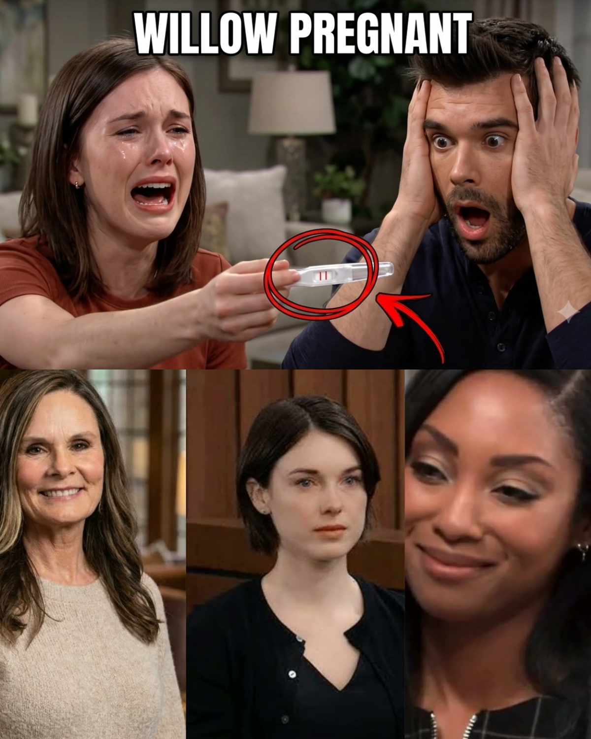 WILLOW IS PREGNANT WITH CHASE’S BABY — A SECRET NIGHT THAT COULD DROWN EVERY RELATIONSHIP IN PORT CHARLES!