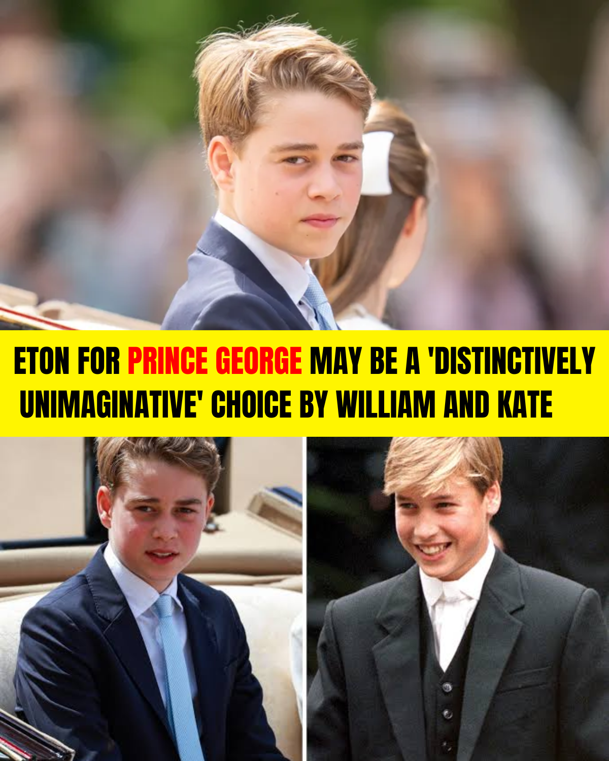 “THE SUMMER THAT HAS BRITAIN HOLDING ITS BREATH”: GEORGE IS STEPPING INTO THE MOST IMPORTANT PHASE OF HIS LIFE — AND WILLIAM AND KATE KNOW IT