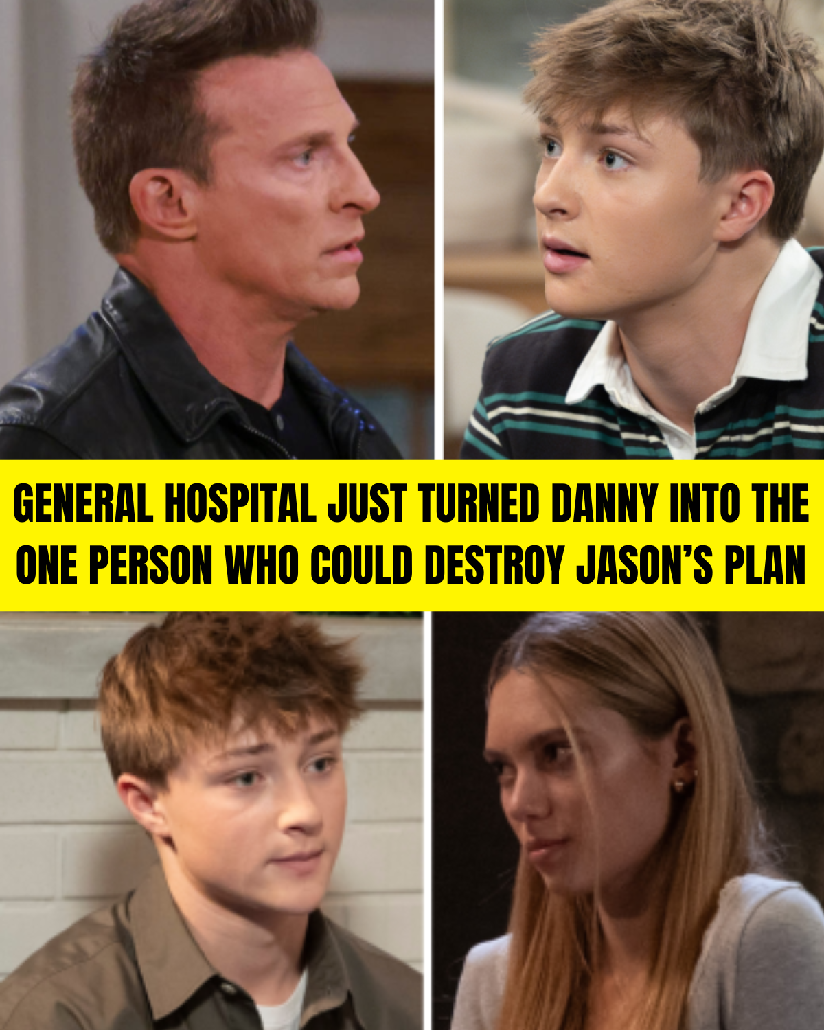 General Hospital Just Turned Danny Into the One Person Who Could Destroy Jason’s Plan