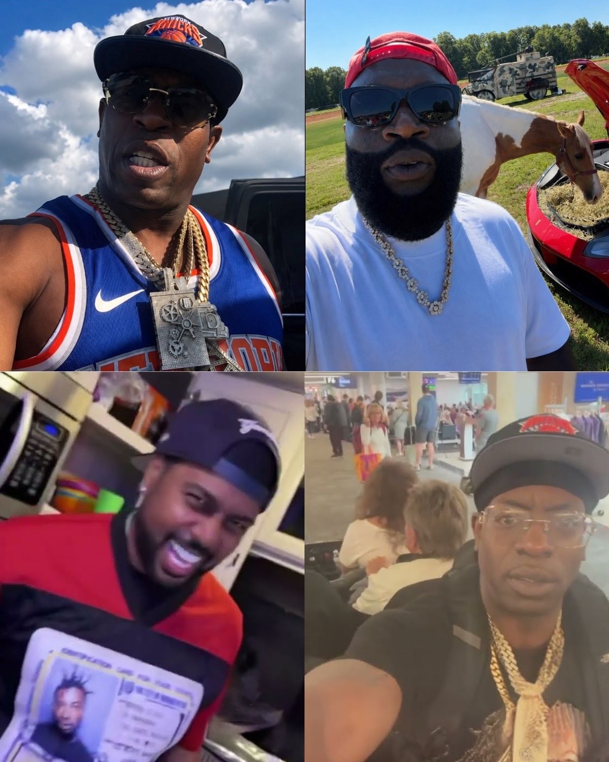 Uncle Murda Dares Rick Ross: Low Ticket Sales Spark Epic Confrontation Amid Knicks' Celebration with 50 Cent!