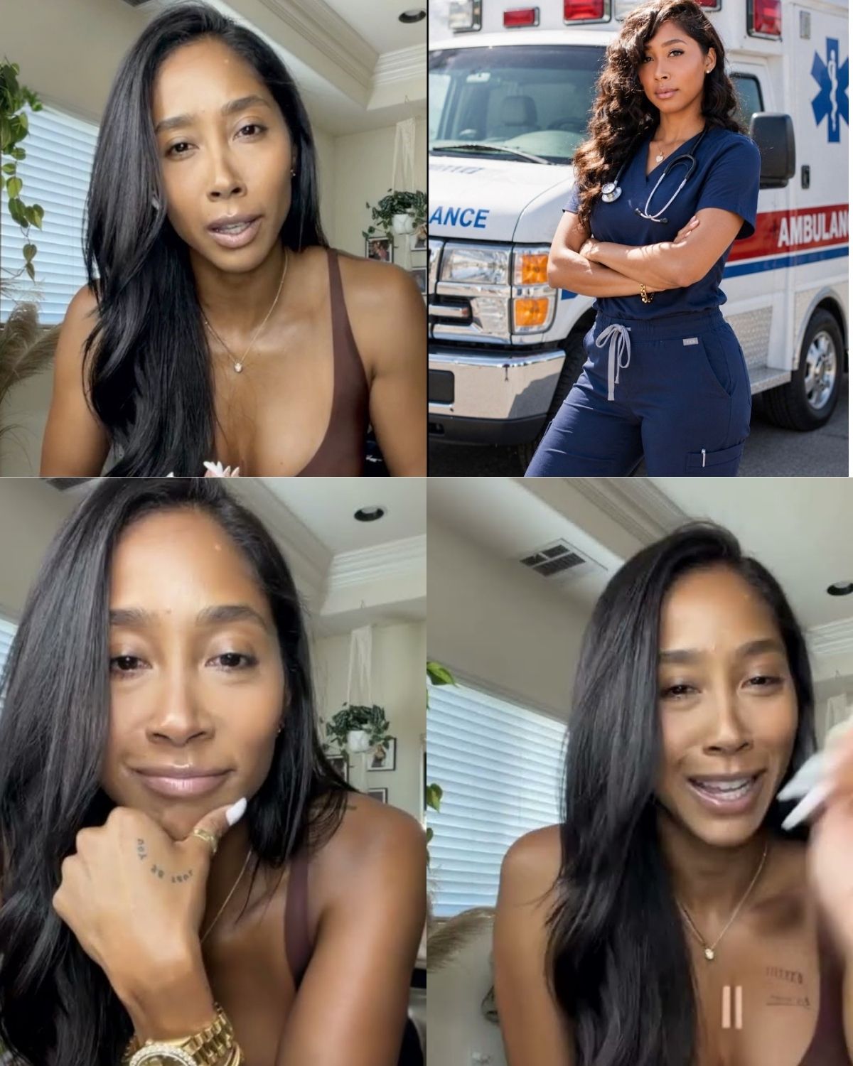 Apryl Jones Makes a Bold Comeback to Healthcare After Love &amp; Hip Hop Cancellation: A Journey of Resilience and Healing!
