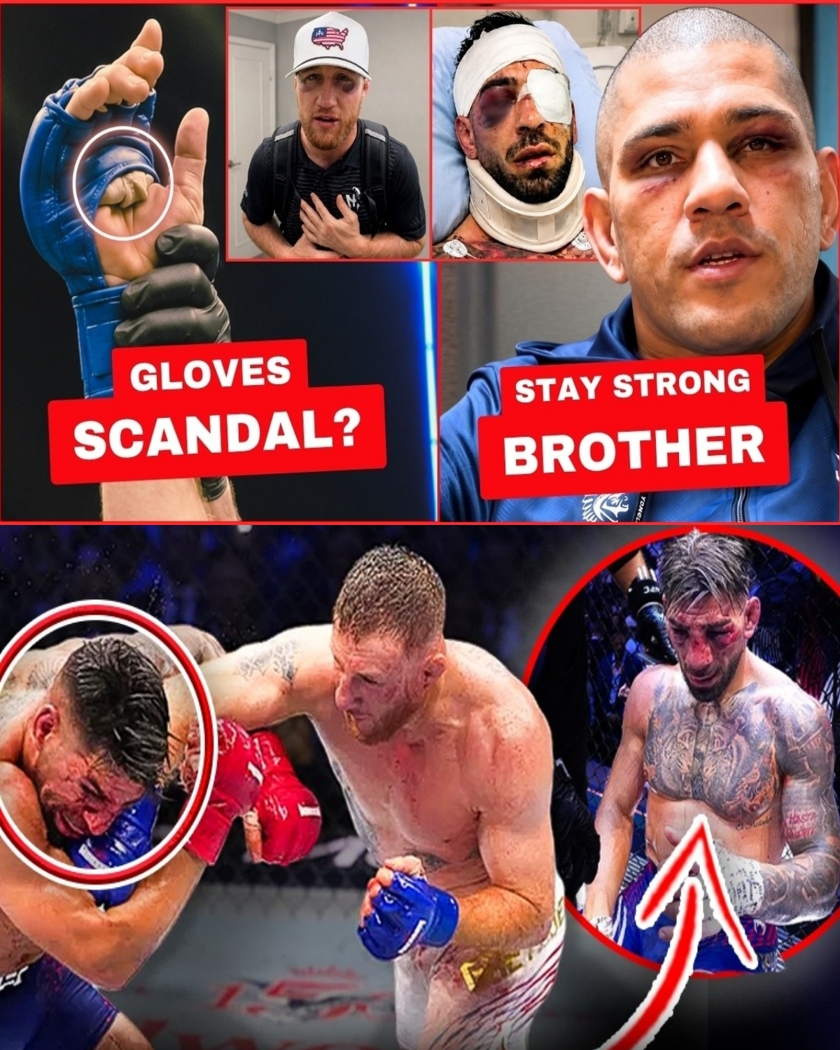 The MMA world is in absolute UPROAR after the shocking UFC Freedom 250! 😱 Justin Gaethje destroyed undefeated Ilia Topuria in a massive upset, but a leaked photo of Gaethje’s gloves just sparked wild "loaded glove" conspiracy theories!