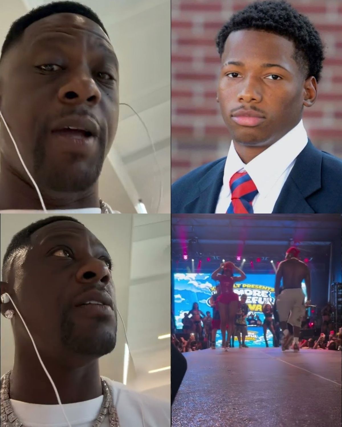 Boosie Set to Make Waves with Hot Take on Carmelo Anthony Trial Just Before Epic Webbie Performance!