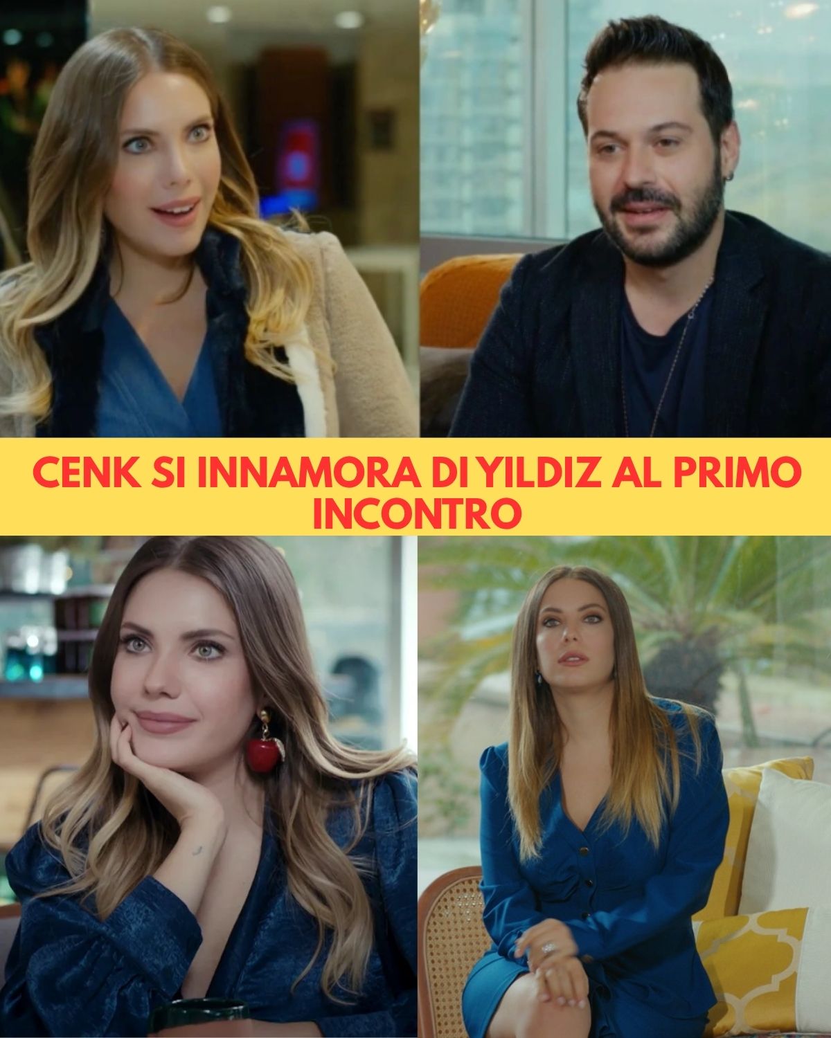 Forbidden Fruit, spoiler: Cenk si innamora di Yildiz al primo sguardo e ignora che lei è già vicina a Cagatay