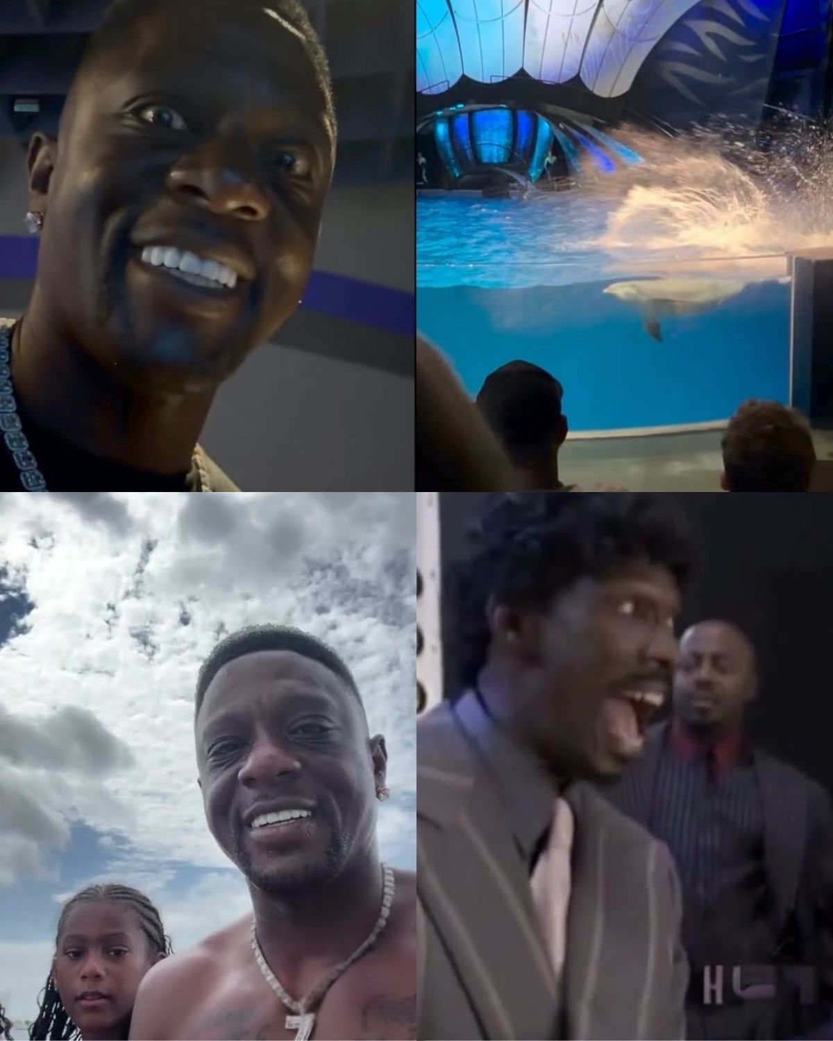 Chaos at the Dolphin Show! Boosie and Daughter's Family Day Takes an Unexpected Turn!