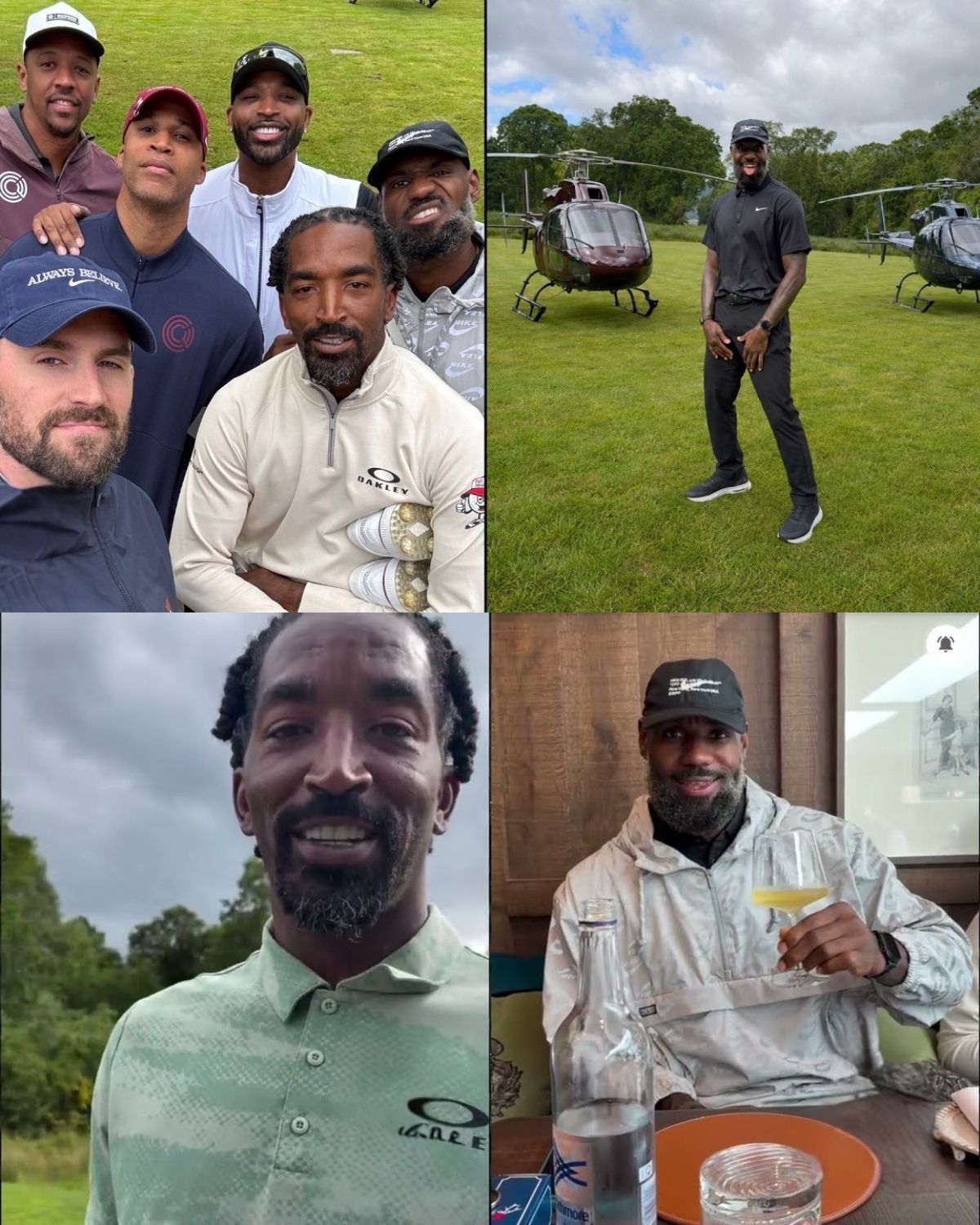 LeBron James Takes Team Bonding to New Heights: Three Helicopters, Lavish Retreat, and Kevin Hart Left in the Dust!