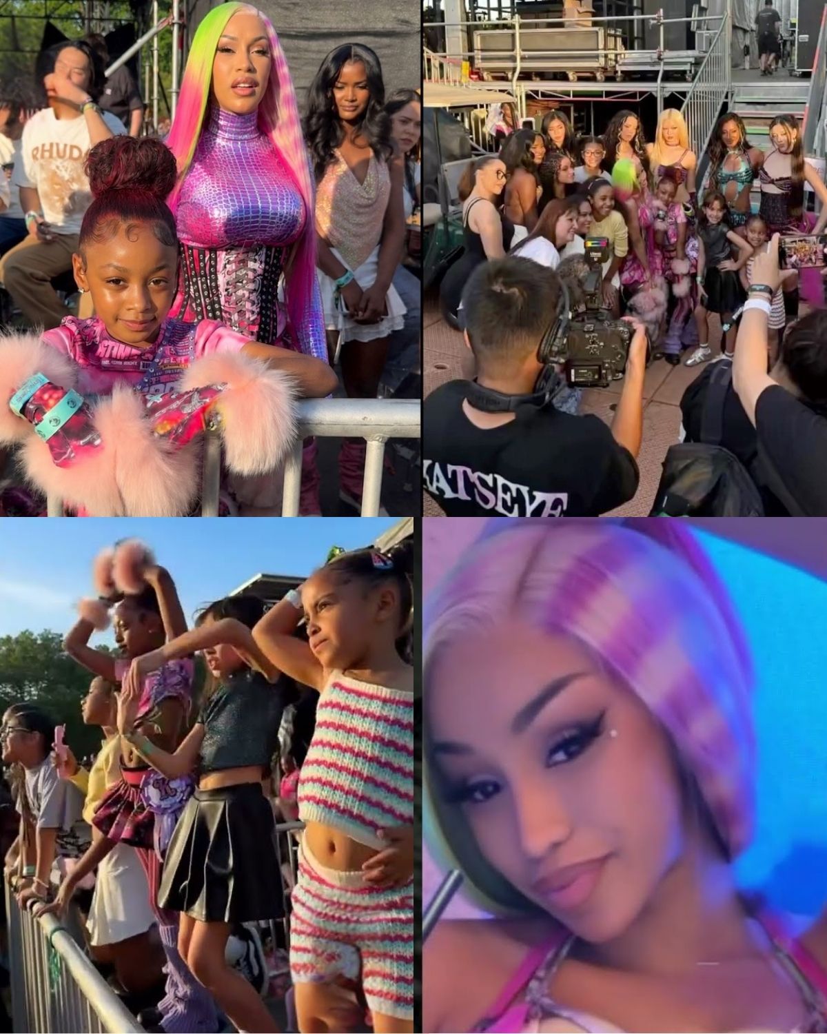 Cardi B Lights Up the Katseye Concert with Adorable Daughter Kulture in a Night of Unforgettable Mother-Daughter Moments!