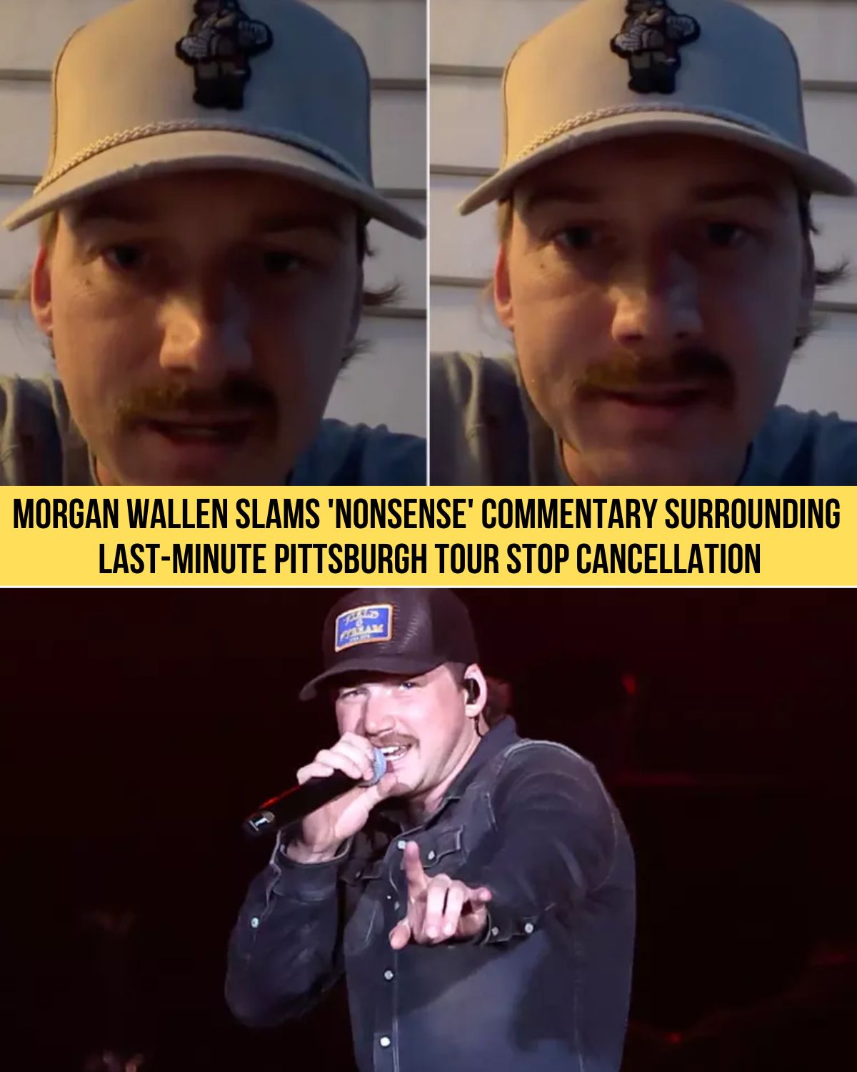 Morgan Wallen Fires Back After Fans Question Sudden Concert Cancellation: “This Is Complete Nonsense”