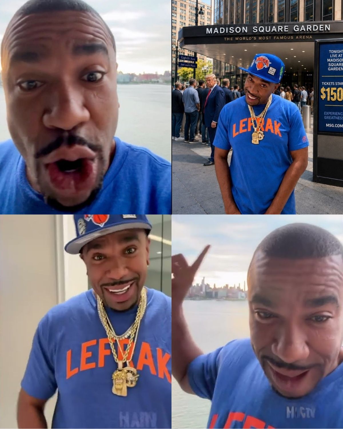Noreaga Ditches $150K Courtside Seat for Thrilling Knicks Game 3 Watch Party!