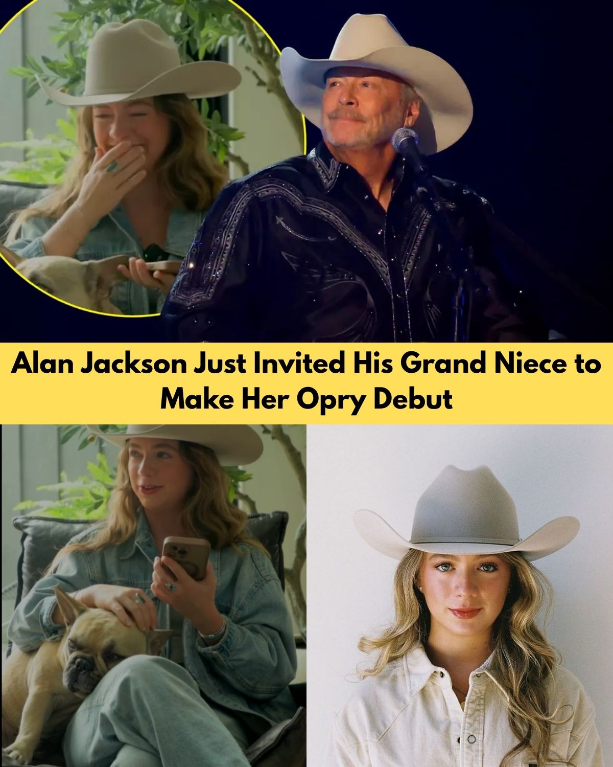Alan Jackson Just Gave His Great-Niece the Surprise of a Lifetime — And Country Fans Are Emotional