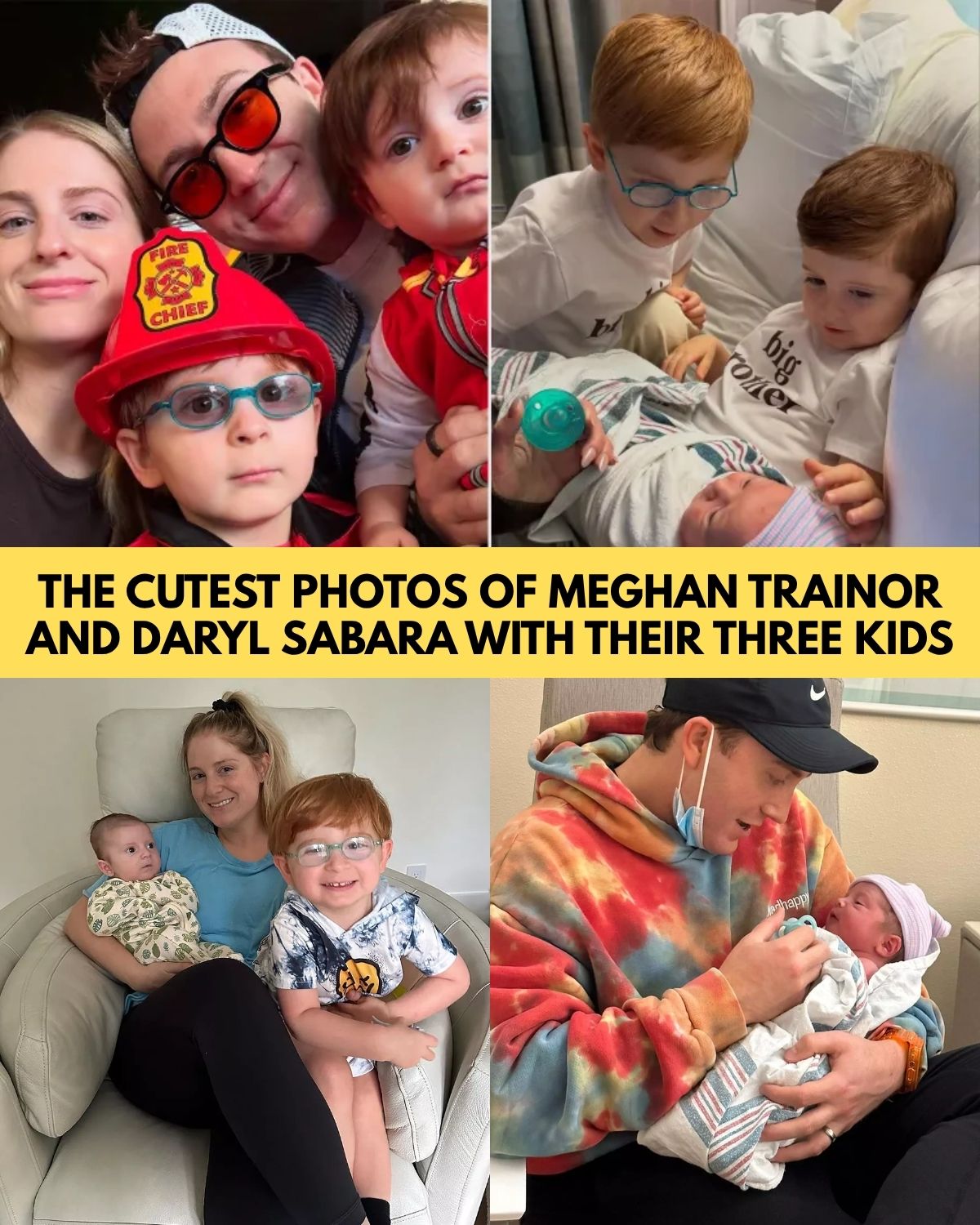 Meghan Trainor Shares Adorable Family Photos With Daryl Sabara and Their 3 Kids — And Fans Can't Get Enough