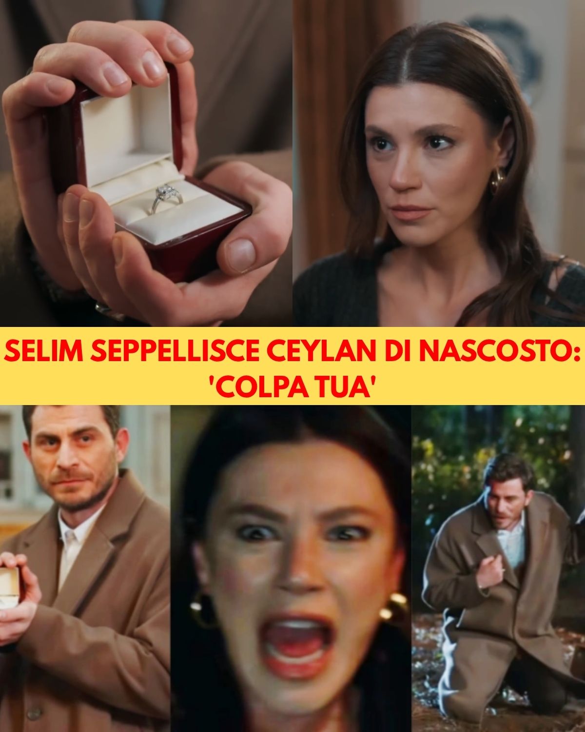 Selim seppellisce Ceylan in segreto: "È tutta colpa tua!"
