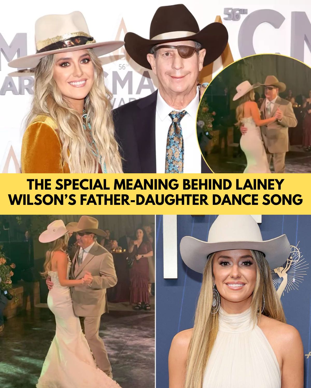 Lainey Wilson's Father-Daughter Dance Left Fans in Tears — The Song Choice Meant More Than Anyone Knew