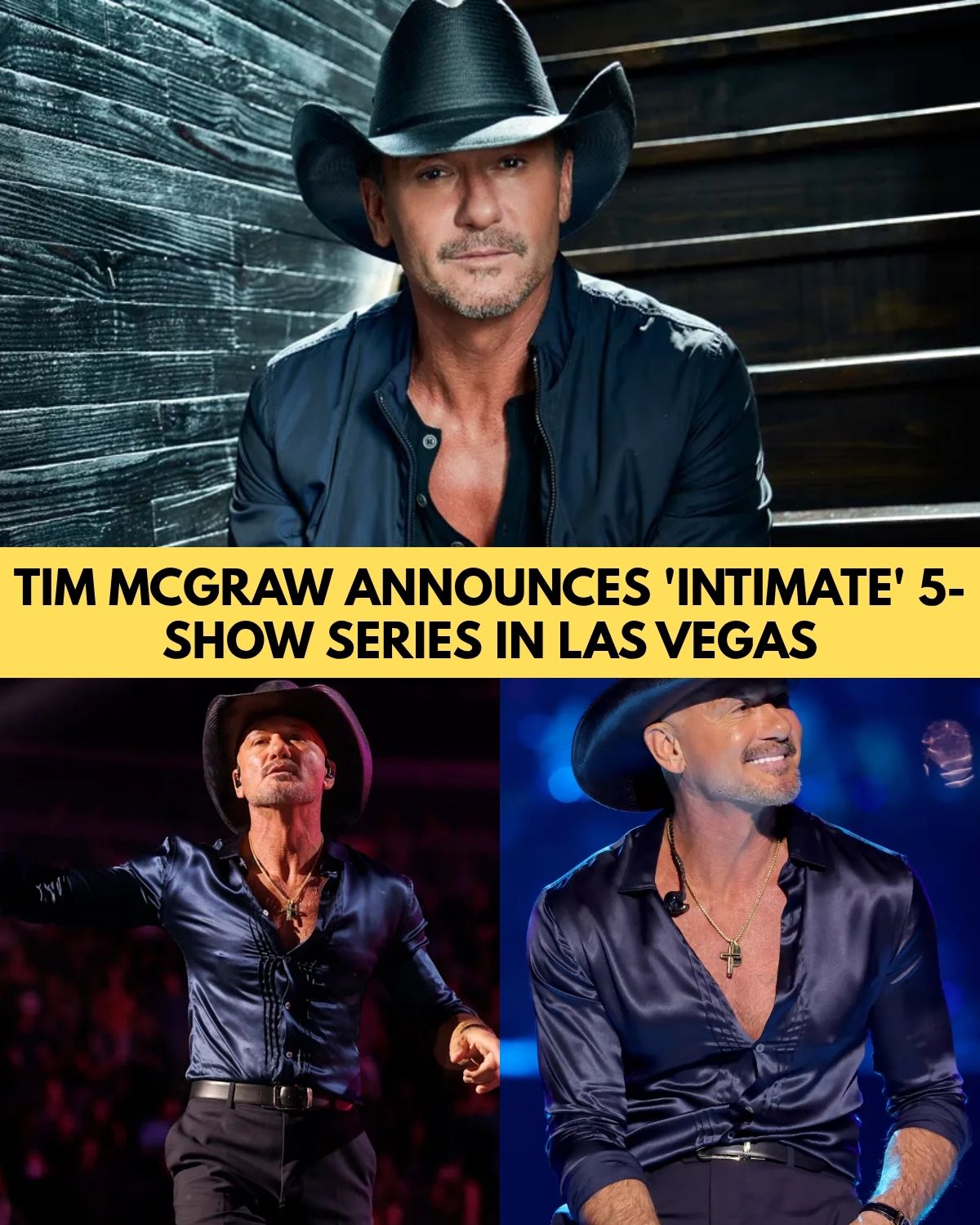 Tim McGraw Is Coming Back — And This Time, Fans Will Get Closer Than Ever